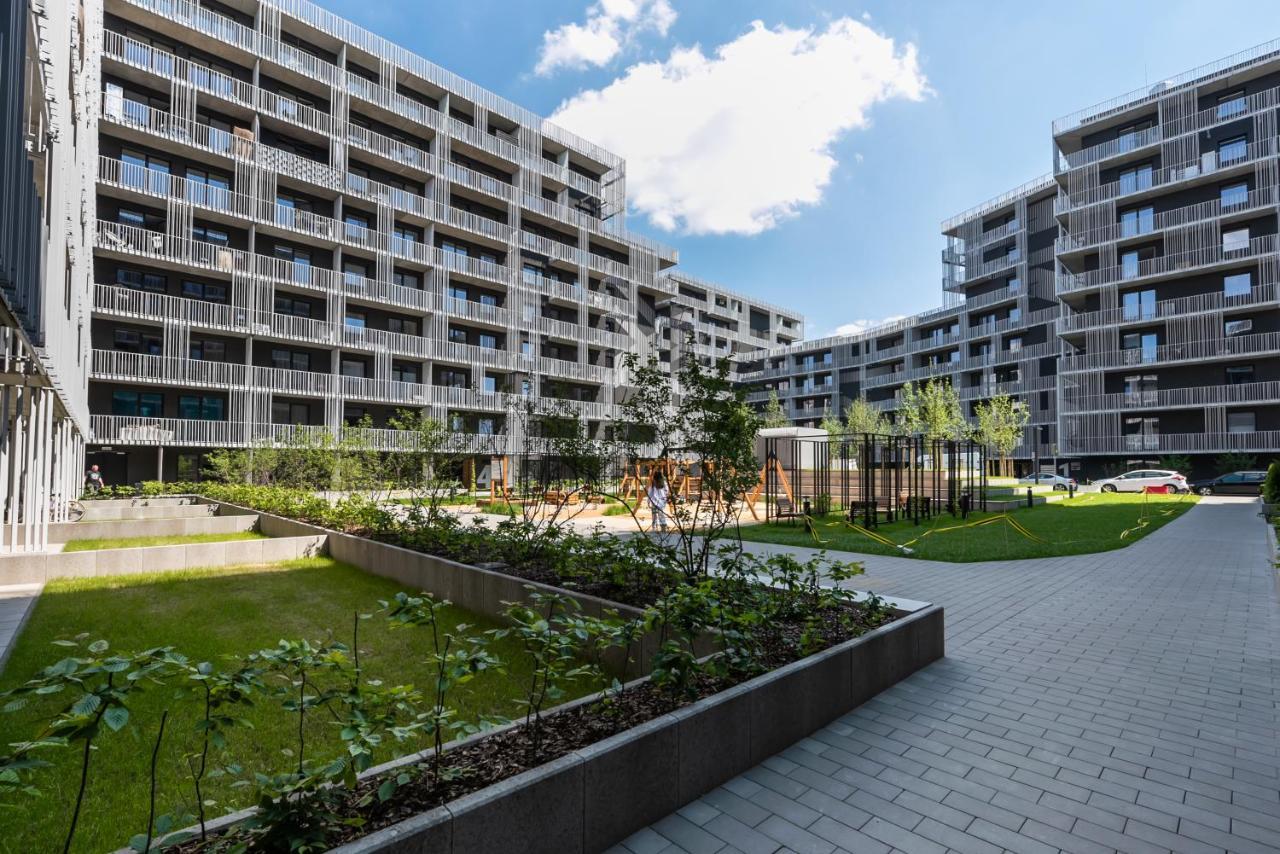Wola Cosy White Apartment Varşova Dış mekan fotoğraf